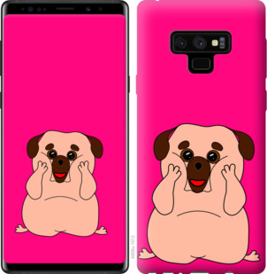 

Чехол Весёлый мопс для Samsung Galaxy Note 9 N960F 928313