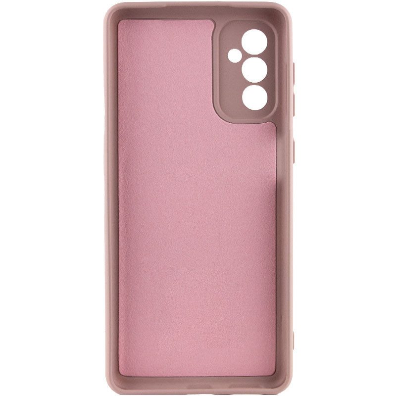 Фото Чехол TPU GETMAN Liquid Silk Full Camera для Samsung Galaxy A35 (Розовый / Pink Sand) на vchehle.ua