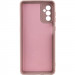 Фото Чехол TPU GETMAN Liquid Silk Full Camera для Samsung Galaxy A35 (Розовый / Pink Sand) на vchehle.ua