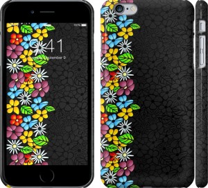 Чехол цветочный орнамент для iPhone 6 plus (5.5'')