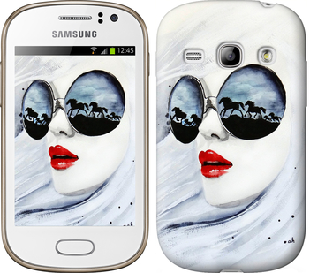 

Чохол Дівчина аквареллю на Samsung Galaxy Fame S6810 89783