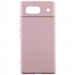 Чехол Silicone Cover Lakshmi Full Camera (AAA) для Google Pixel 7a (Розовый / Pink Sand)