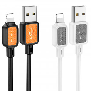 Дата кабель Hoco X108 Benefit USB to Lightning 2.4A (1m)