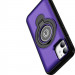 TPU+Textured PC Magnet на Apple iPhone 11 / XR (6.1") (Purple) в магазині vchehle.ua