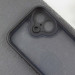 Фото TPU чехол Transparent + Colour 1,5mm для Apple iPhone 16 (6.1") (Black) в магазине vchehle.ua