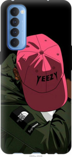 

Чехол logo de yeezy для Oppo Reno 4 Pro 1143551