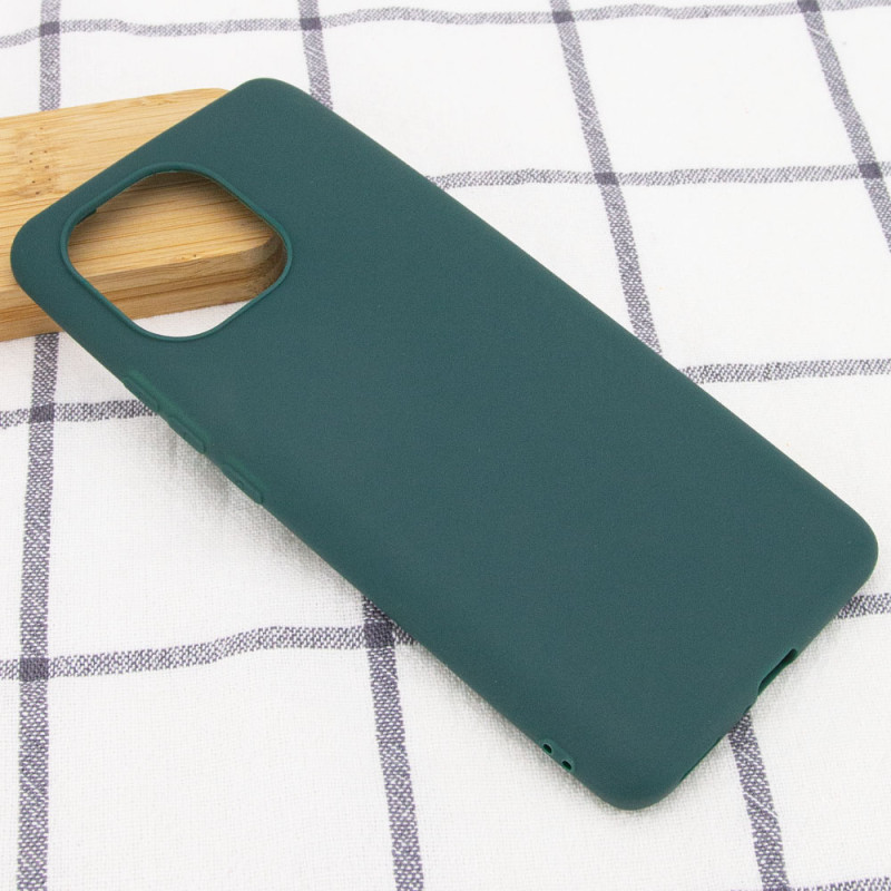 Фото Силиконовый чехол Candy для Xiaomi Mi 11 (Зеленый / Forest green) на vchehle.ua