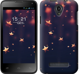 

Чохол Падаючі зірки на Fly IQ4415 646305