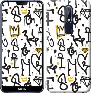 

Чехол Graffiti art для Nokia 7.1 745577