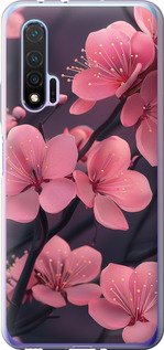 Чехол Пурпурная сакура для Huawei Nova 6