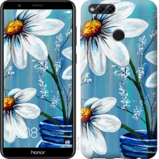 

Чехол Красивые арт-ромашки для Huawei Honor 7X 658975