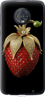 Чехол Клубника v3 для Motorola Moto G6 Plus