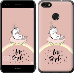 

Чохол Єдинорожки в пончике на Huawei P9 Lite mini 719493