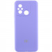 Чохол Silicone Cover Lakshmi Full Camera (AA) with logo на Xiaomi Redmi 12C / Poco C55 (Бузковий / Dasheen)