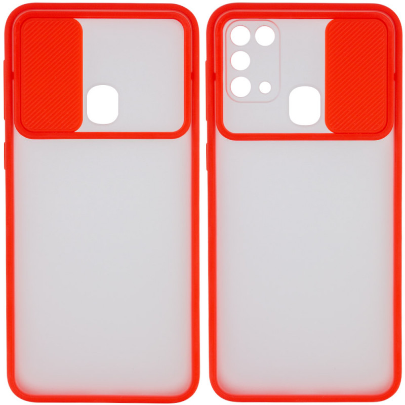 

Чохол Camshield mate TPU зі шторкою для камери для Samsung Galaxy M31 (Червоний) 923470