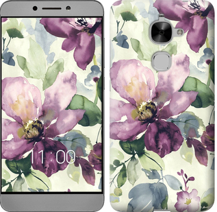

Чехол Цветы акварелью для LeTV LeEco Le 2 X620 297077