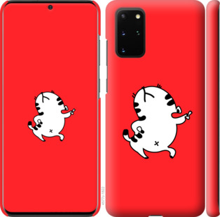 

Чохол Смугастий котик на Samsung Galaxy S20 Plus 915843