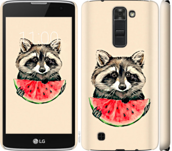 

Чехол Енотик с арбузом для LG K7 799776