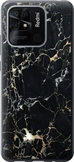 

Чехол Черный мрамор для Xiaomi Redmi 10C 1691352