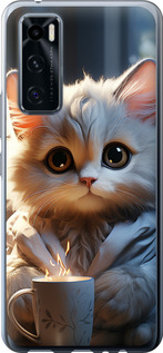 Чохол White cat на Vivo V20 SE