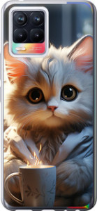 Чехол White cat для Realme 8