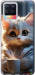 Чохол White cat на Realme 8