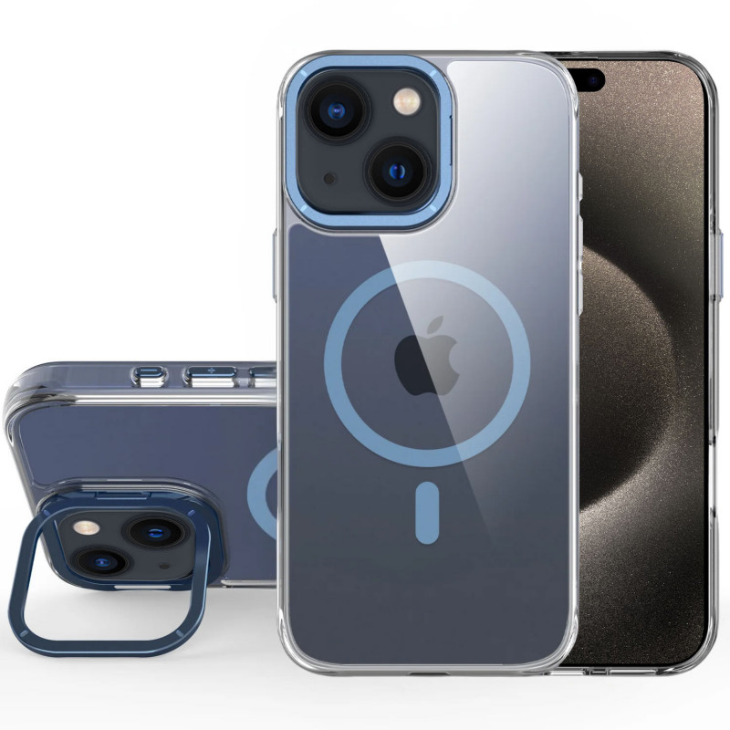 Фото Чохол TPU Space Case Apex with Magnetic Safe на Apple iPhone 14 Plus / 15 Plus (6.7") (Navy Blue) на vchehle.ua