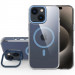 Фото Чохол TPU Space Case Apex with Magnetic Safe на Apple iPhone 14 Plus / 15 Plus (6.7") (Navy Blue) на vchehle.ua