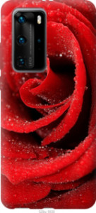 Чехол Красная роза для Huawei P40 Pro