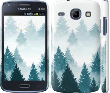 

Чехол Акварельные Елки для Samsung Galaxy Core i8262 862415