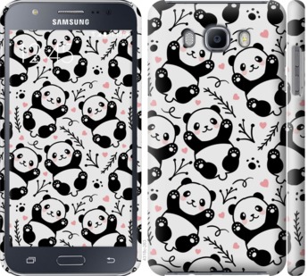 Чехол Панды для Samsung Galaxy J7 (2016) J710F