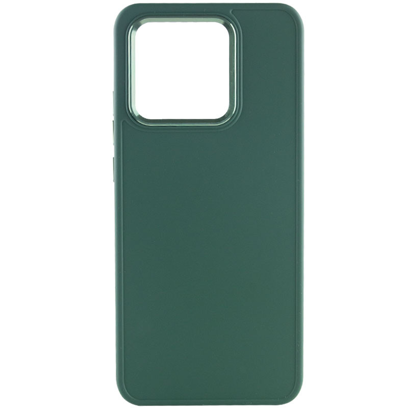 Фото TPU чехол Bonbon Metal Style для Xiaomi Redmi 13C / Poco C65 (Зеленый / Pine green) на vchehle.ua