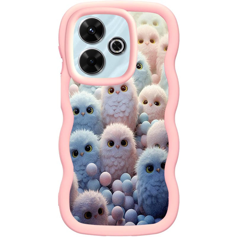 Чехол TPU Cloudy Pictures для Xiaomi Redmi 13 4G/5G / Poco M6 4G (Owls)
