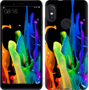 

Чехол брызги краски для Xiaomi Redmi Note 6 Pro 674631