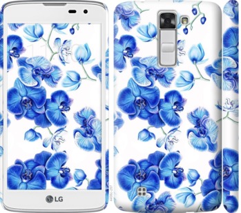 

Чехол Голубые орхидеи для LG K8 K350E 725084