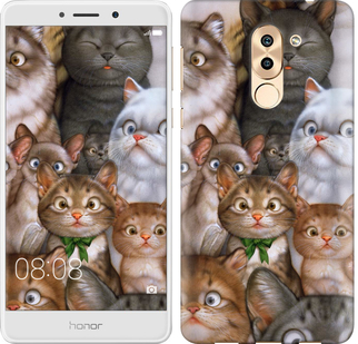 

Чехол коты для Huawei Mate 9 Lite 476605