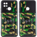 Ударопрочный чехол Camshield Serge Ring Camo для Xiaomi Redmi 10C (Зеленый / Army Green)