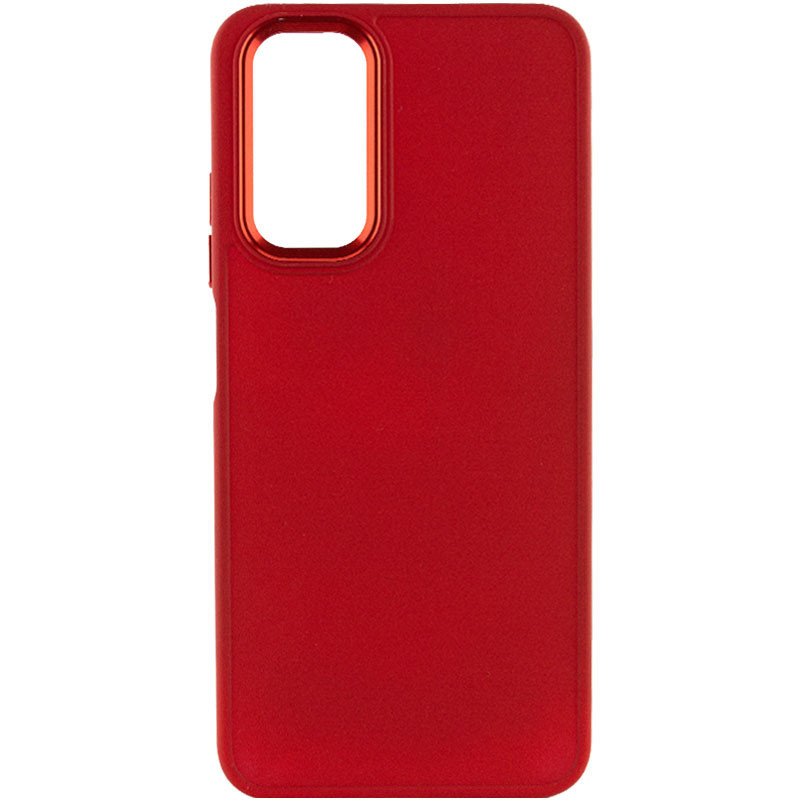 Фото TPU чехол Bonbon Metal Style для Samsung Galaxy A34 5G (Красный / Red) на vchehle.ua