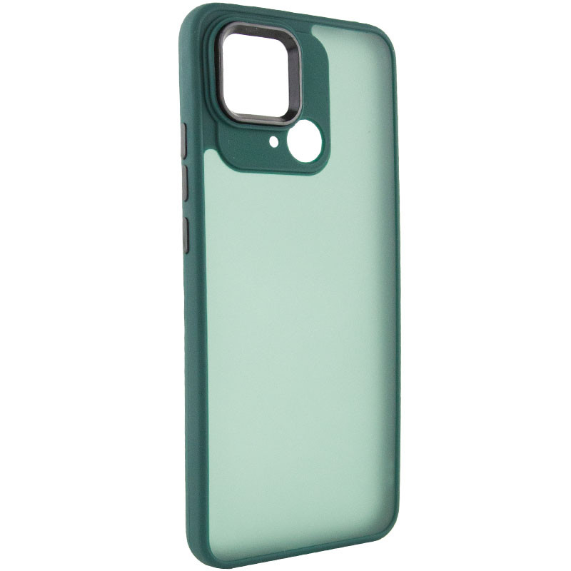 Чехол TPU+PC Lyon Frosted для Xiaomi Redmi 10C (Green)