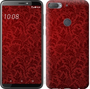 

Чехол Чехол цвета бордо для HTC Desire 12 Plus 672553