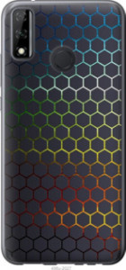 Чехол Переливающиеся соты для Huawei P Smart 2020