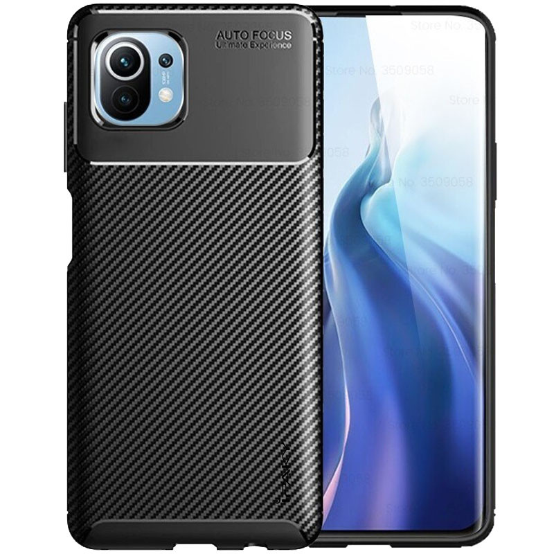 

TPU чохол iPaky Kaisy Series на Xiaomi Mi 11 (Чорний) 1126481