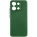 Чохол TPU GETMAN Liquid Silk Full Camera на Xiaomi Redmi Note 13 Pro 4G (Зелений / Dark green)