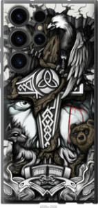 Чохол Тату Викинг для Samsung Galaxy S23 Ultra