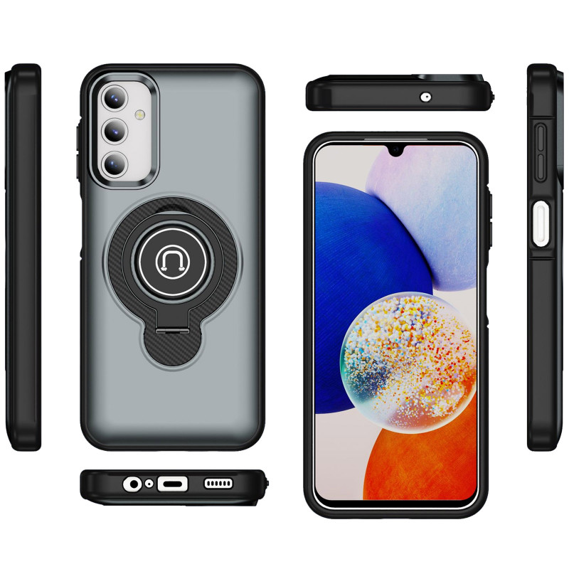 Фото TPU+Textured PC Magnet для Samsung Galaxy A15 4G/5G (Grey) в магазине vchehle.ua