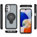 Фото TPU+Textured PC Magnet для Samsung Galaxy A15 4G/5G (Grey) в магазине vchehle.ua