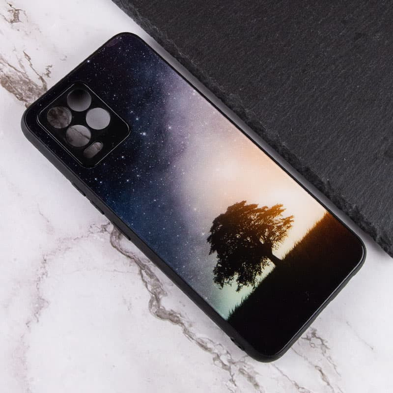 

TPU+Glass чехол Diversity для Realme 8 Pro (Tree) 1223056