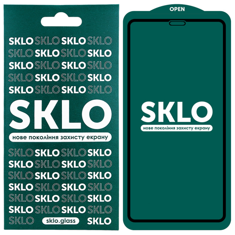 Захисне скло SKLO 5D на Apple iPhone 12 Pro / 12 (6.1")