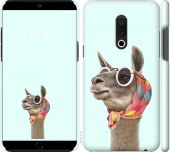 

Чохол Модна лама на Meizu 15 Plus 753231