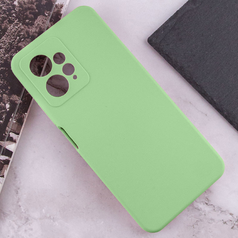 Фото Чехол Silicone Cover Lakshmi Full Camera (AAA) для Xiaomi Redmi Note 12 4G (Мятный / Mint) в магазине vchehle.ua